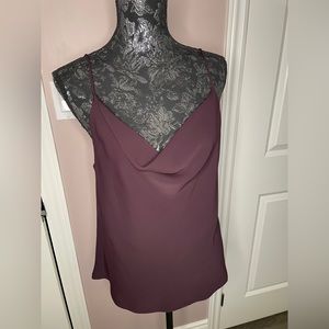 Burgundy Babaton Adjustable Straps Camisole